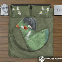 Switzerland's Turaco Bird Bedding Set RLT13 - Wonder Print Shop