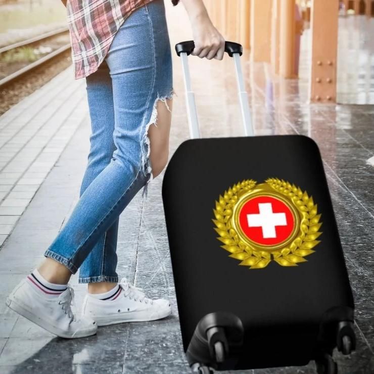 Switzerland Luggage Cover RLT13 - Wonder Print Shop