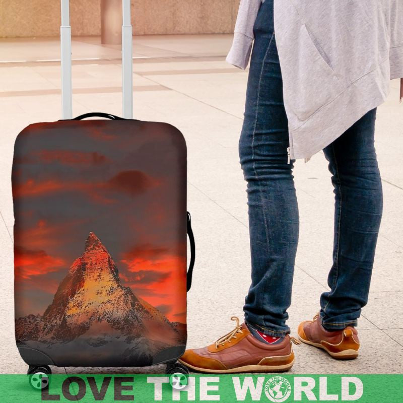 Mountains Switzerland Luggage Cover RLT13 - Wonder Print Shop