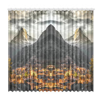 Zermatt Switzerland Window Curtain RLT13 - Wonder Print Shop