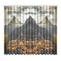 Zermatt Switzerland Window Curtain RLT13 - Wonder Print Shop