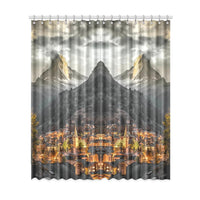 Zermatt Switzerland Window Curtain RLT13 - Wonder Print Shop