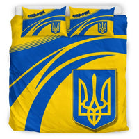 Ukraine Coat Of Arms Bedding Set Cricket RLT7 - Wonder Print Shop