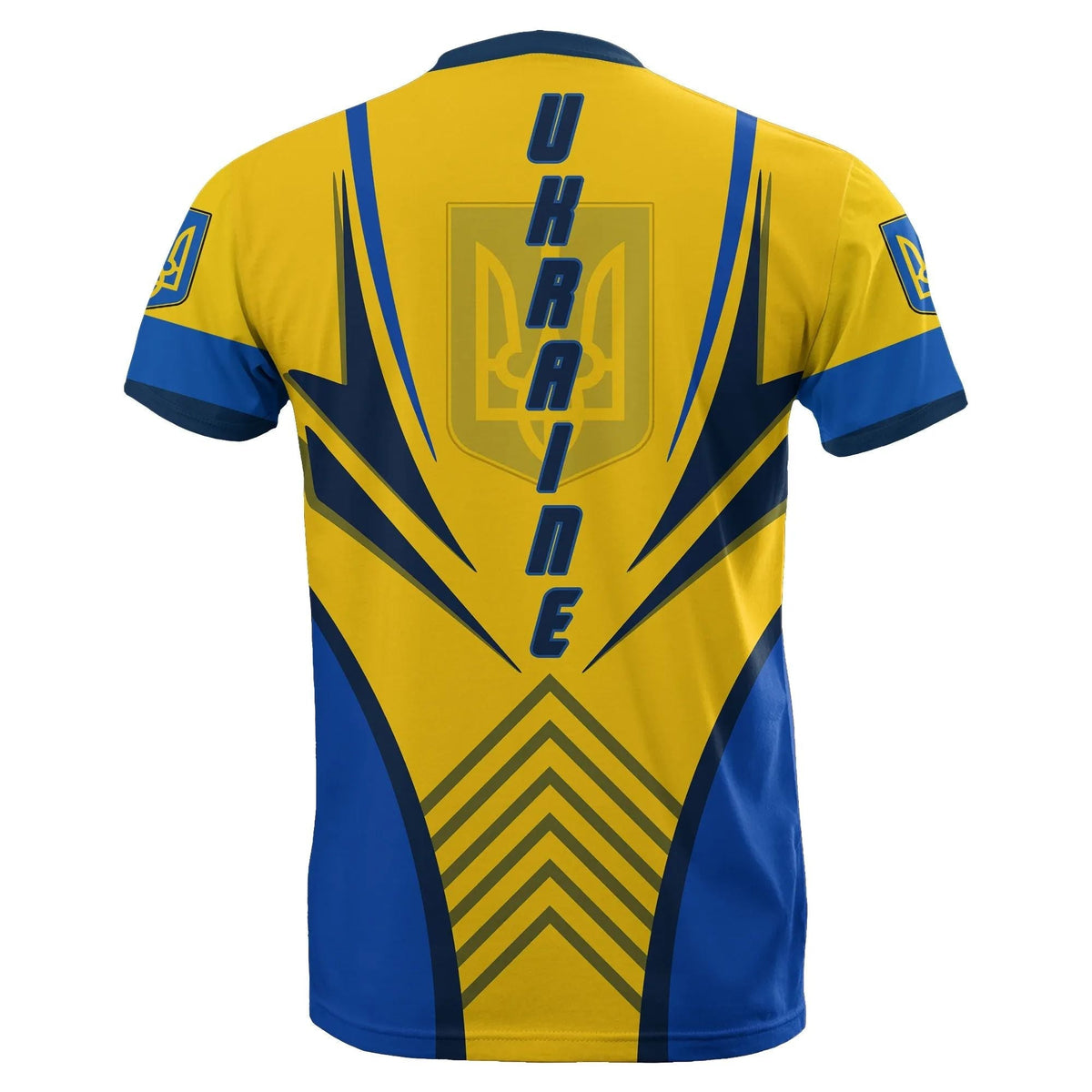 Ukraine Coat Of Arms T Shirt RLT7 - Wonder Print Shop