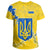 Ukraine Christmas Coat Of Arms T Shirt X Style RLT7 - Wonder Print Shop