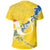 Ukraine Christmas Coat Of Arms T Shirt X Style RLT7 - Wonder Print Shop