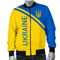 Ukraine Men's Bomber Jacket Curve Version RLT7 - Wonder Print Shop