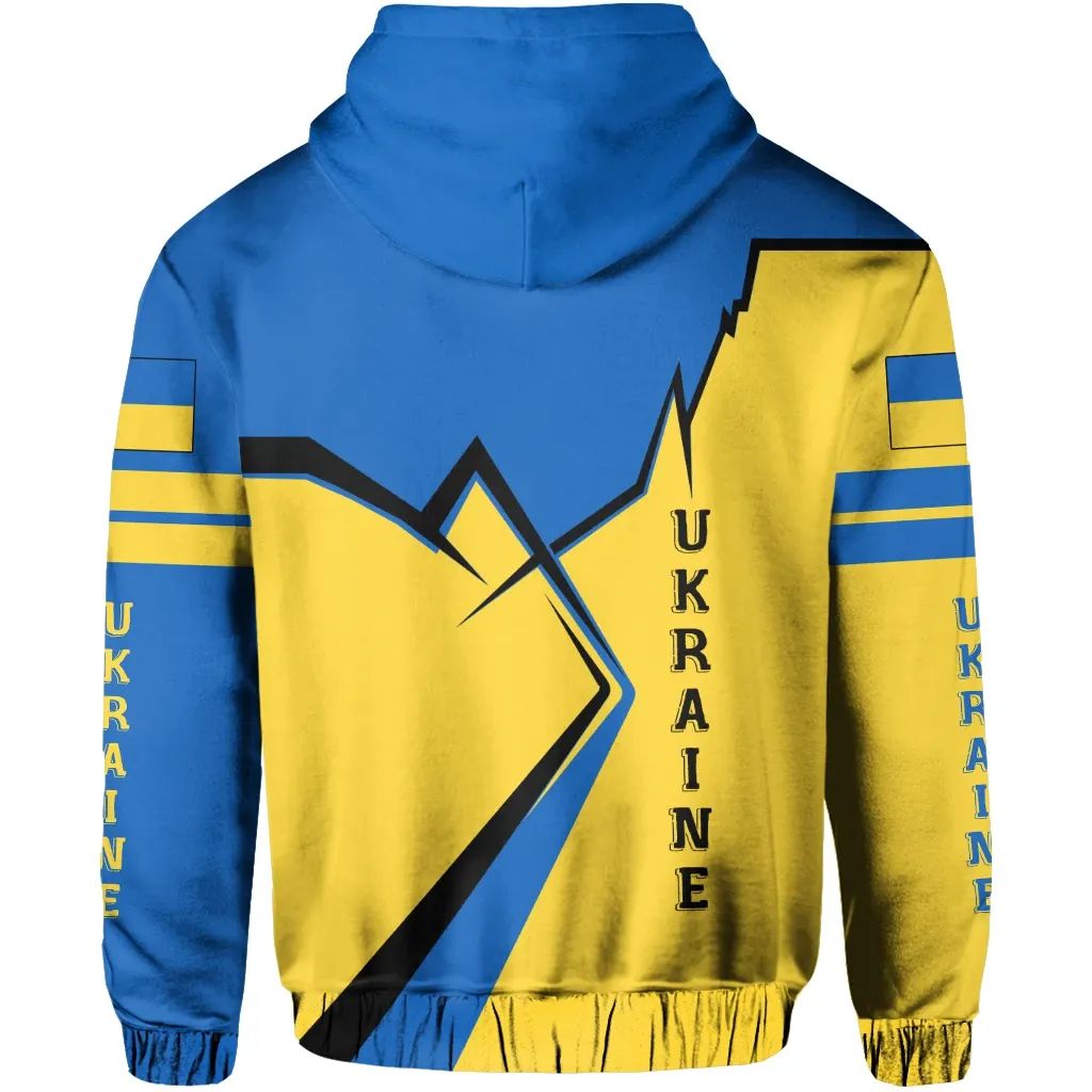 Ukraine Hoodie Lightning RLT7 - Wonder Print Shop