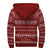 Latvia Christmas Sherpa Hoodie Women's/Men's RLT6 - Wonder Print Shop