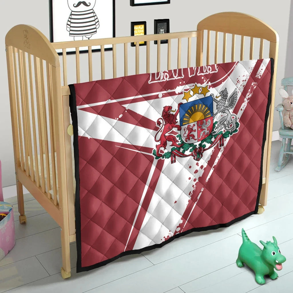 Latvia Premium Quilt - Latvia Pride RLT6 - Wonder Print Shop
