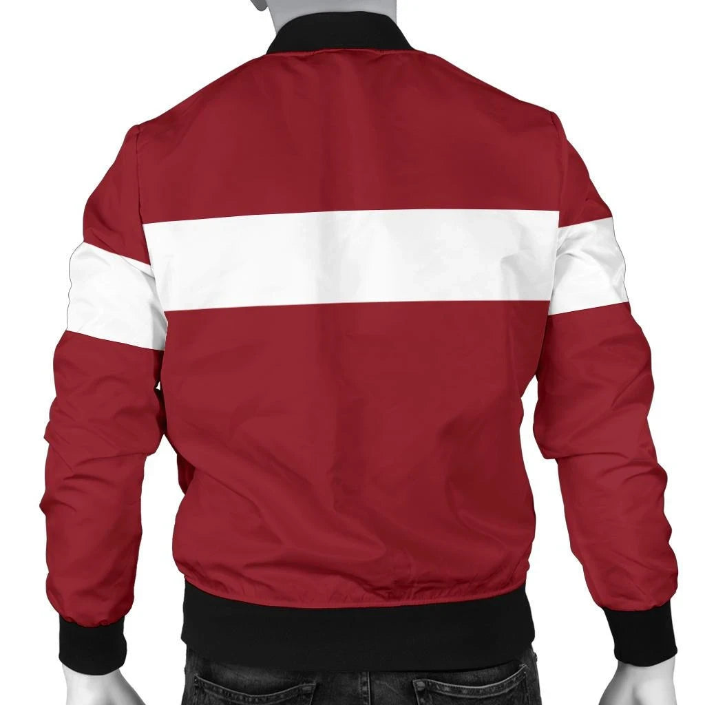 Latvia Men's Bomber Jacket Original Flag RLT6 - Wonder Print Shop