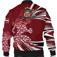 Latvia - The Latvian Lion Bomber Jacket RLT6 - Wonder Print Shop