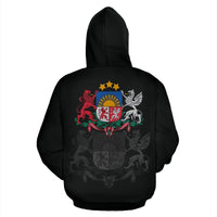 Latvia Pullover Hoodie RLT6 - Wonder Print Shop