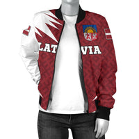 Latvia Bomber Active Women RLT6 - Wonder Print Shop