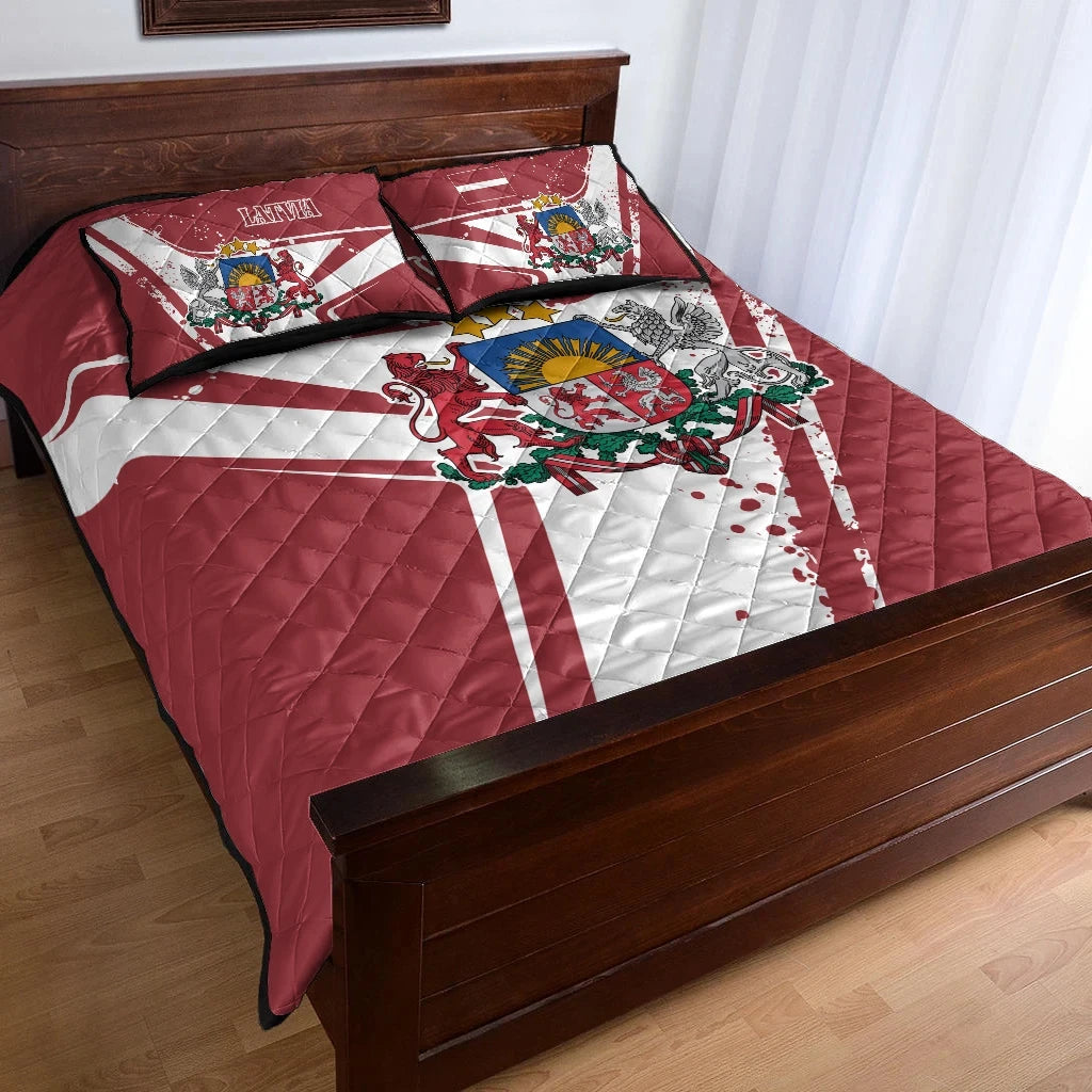 Latvia Quilt Bed Set - Latvia Pride RLT6 - Wonder Print Shop