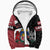 Latvia Sherpa Hoodie - Flag and Valknut Symbols RLT6 - Wonder Print Shop