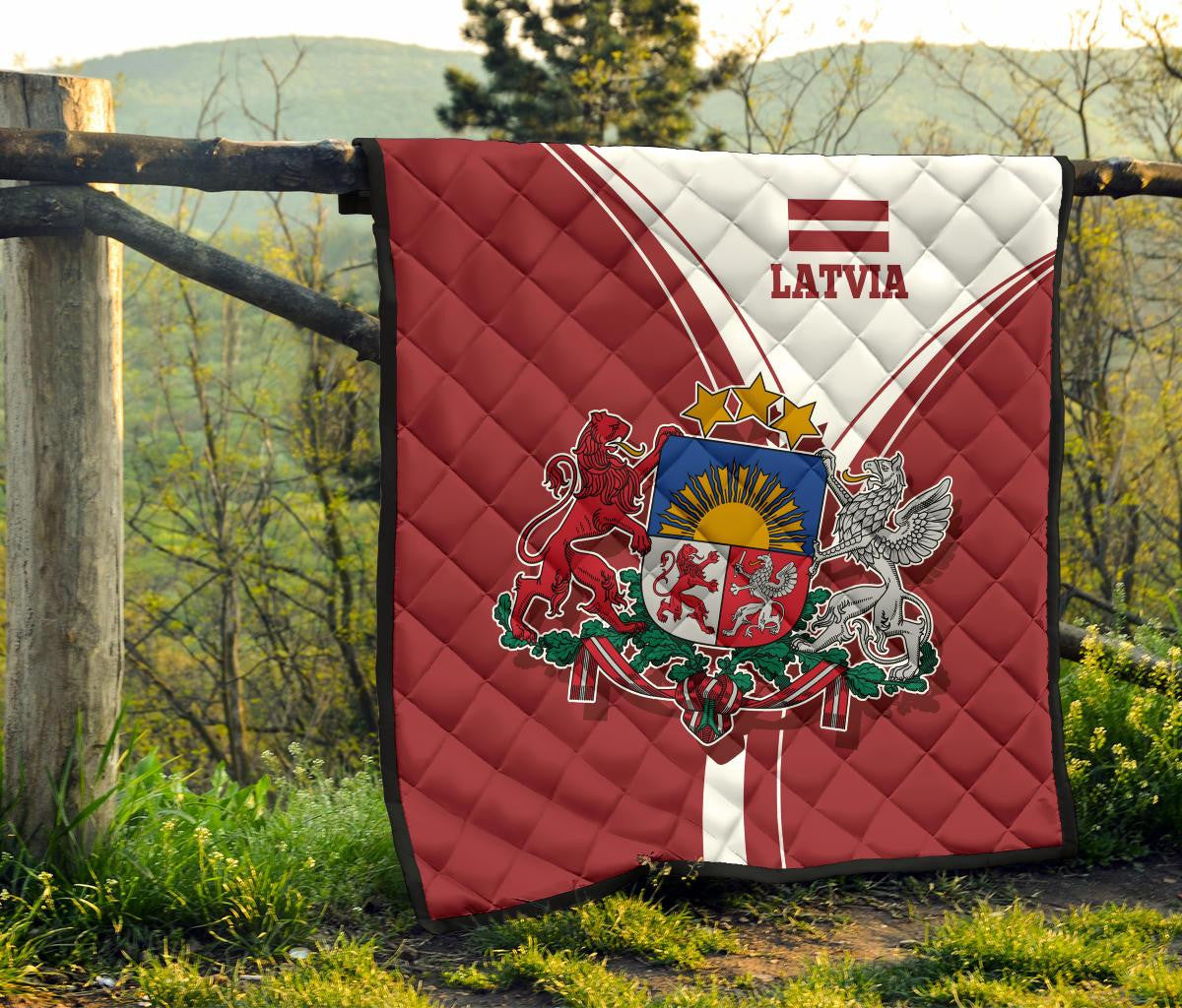 Latvia Premium Quilt - Latvian Pride RLT6 - Wonder Print Shop
