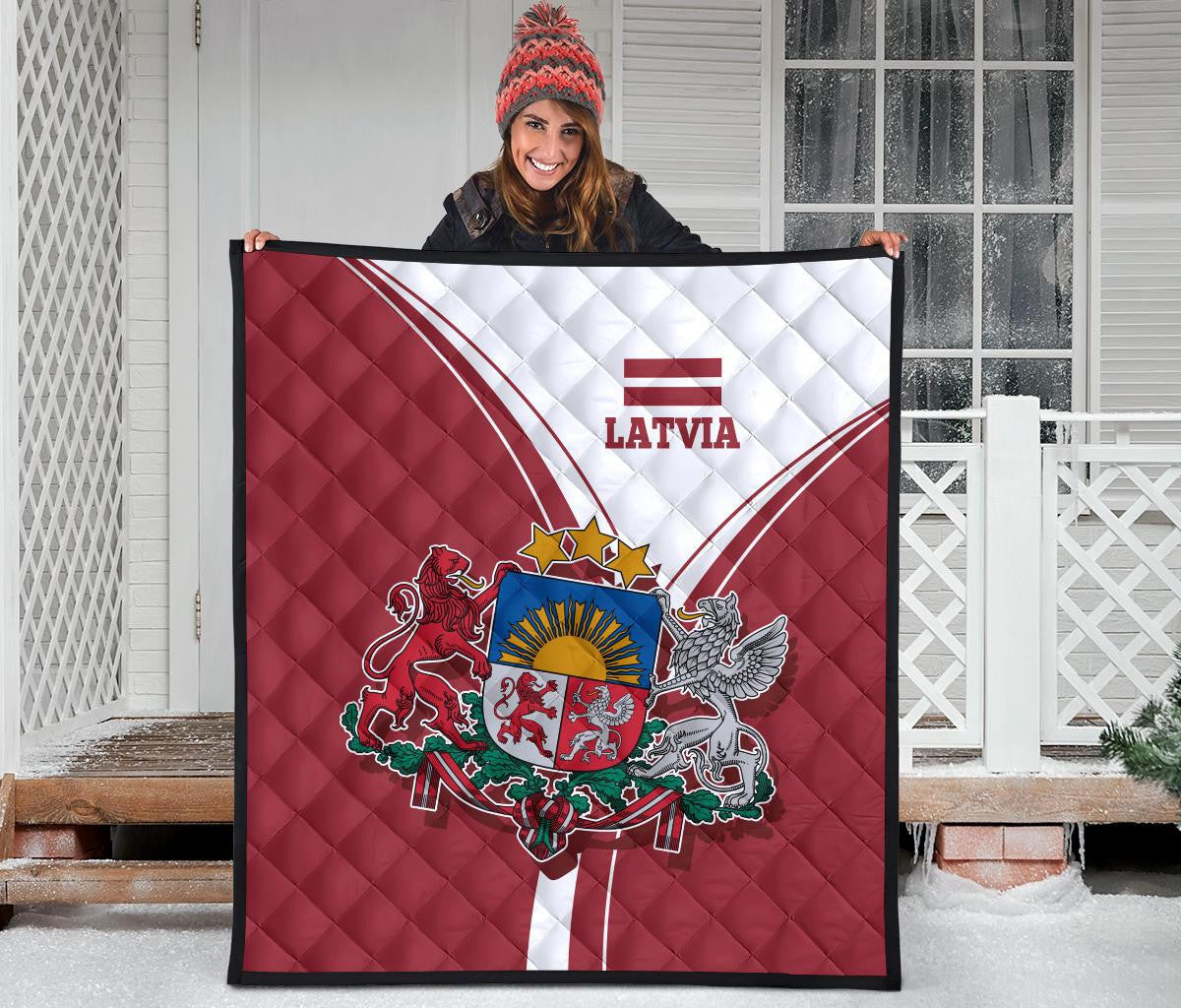 Latvia Premium Quilt - Latvian Pride RLT6 - Wonder Print Shop