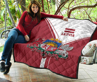 Latvia Premium Quilt - Latvian Pride RLT6 - Wonder Print Shop