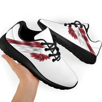 Latvia Sneakers Wings Flag Women's/Men's RLT6 - Wonder Print Shop