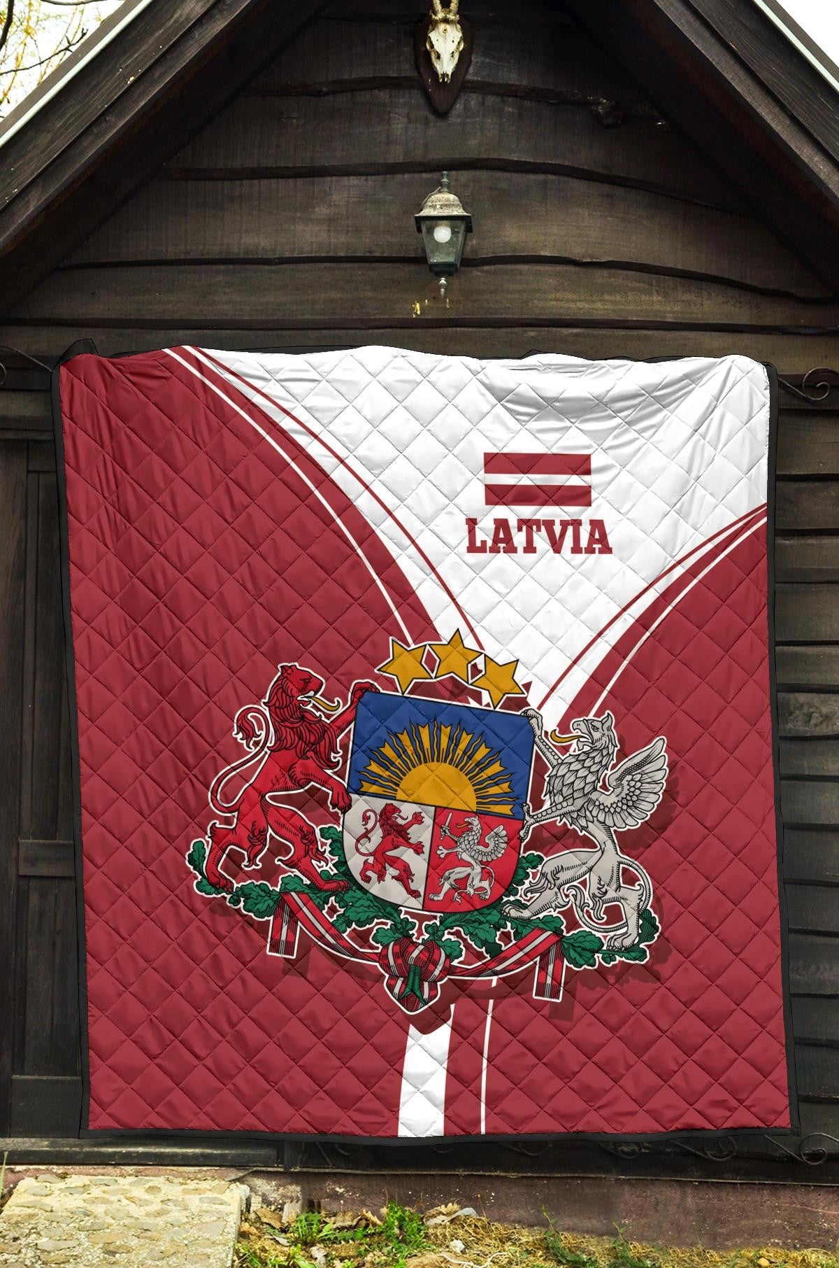 Latvia Premium Quilt - Latvian Pride RLT6 - Wonder Print Shop