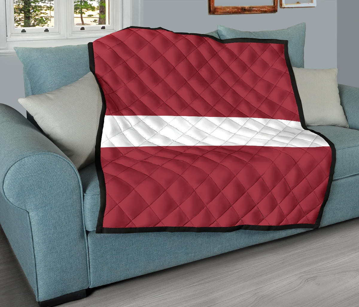 Latvia Premium Quilt RLT6 - Wonder Print Shop