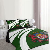 Latvia Coat Of Arms Quilt Bed Set Cricket RLT6 - Wonder Print Shop