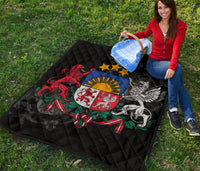 Latvia Quilt - Premium Quality RLT6 - Wonder Print Shop