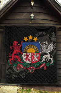 Latvia Quilt - Premium Quality RLT6 - Wonder Print Shop