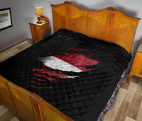 Latvia In Me Premium Quilt - Special Grunge Style RLT6 - Wonder Print Shop