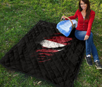 Latvia In Me Premium Quilt - Special Grunge Style RLT6 - Wonder Print Shop