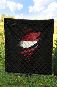 Latvia In Me Premium Quilt - Special Grunge Style RLT6 - Wonder Print Shop