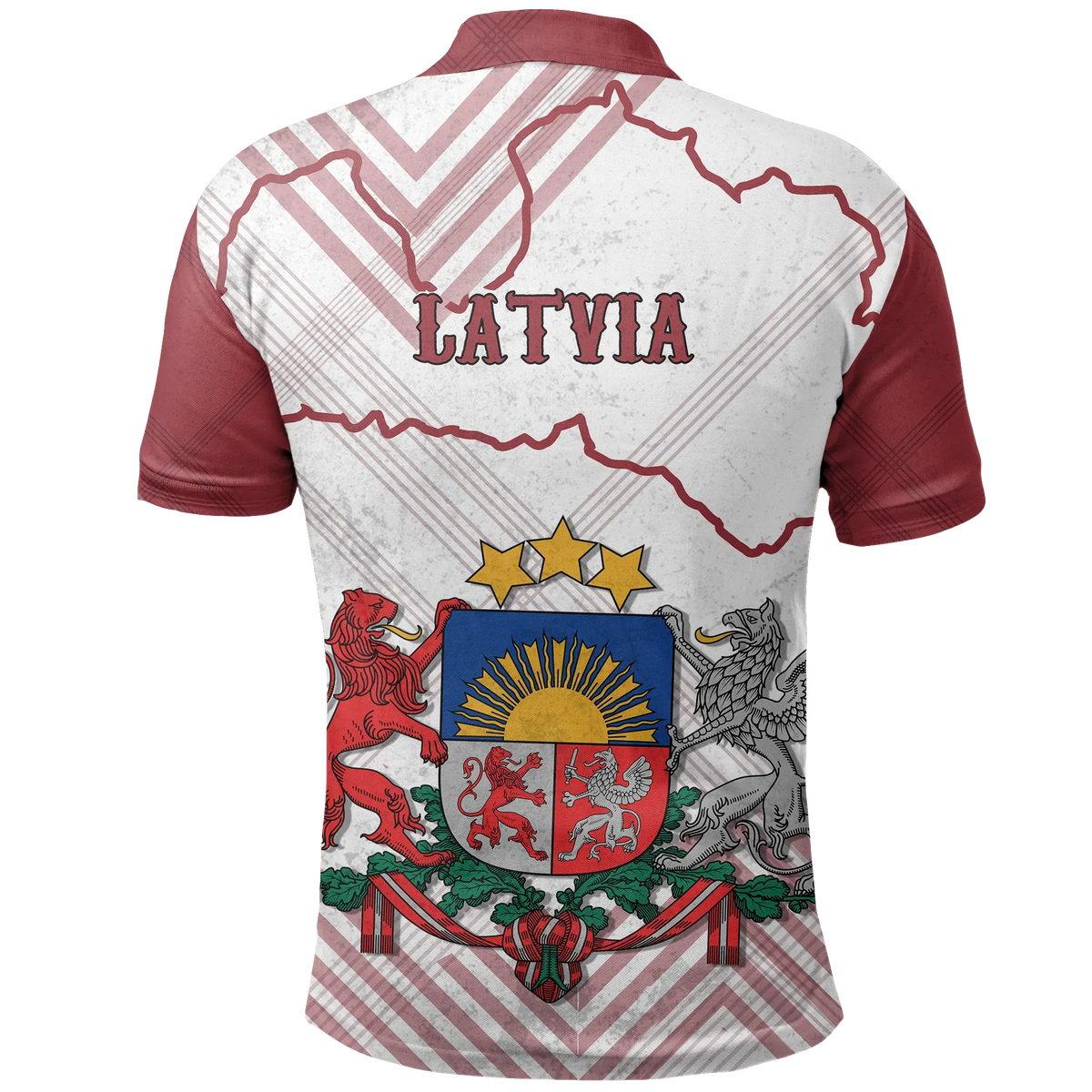 Latvia Polo Shirt RLT6 - Wonder Print Shop
