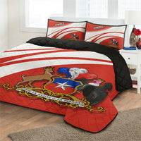 Chile Coat Of Arms Quilt Bed Set Cricket RLT7 - Wonder Print Shop