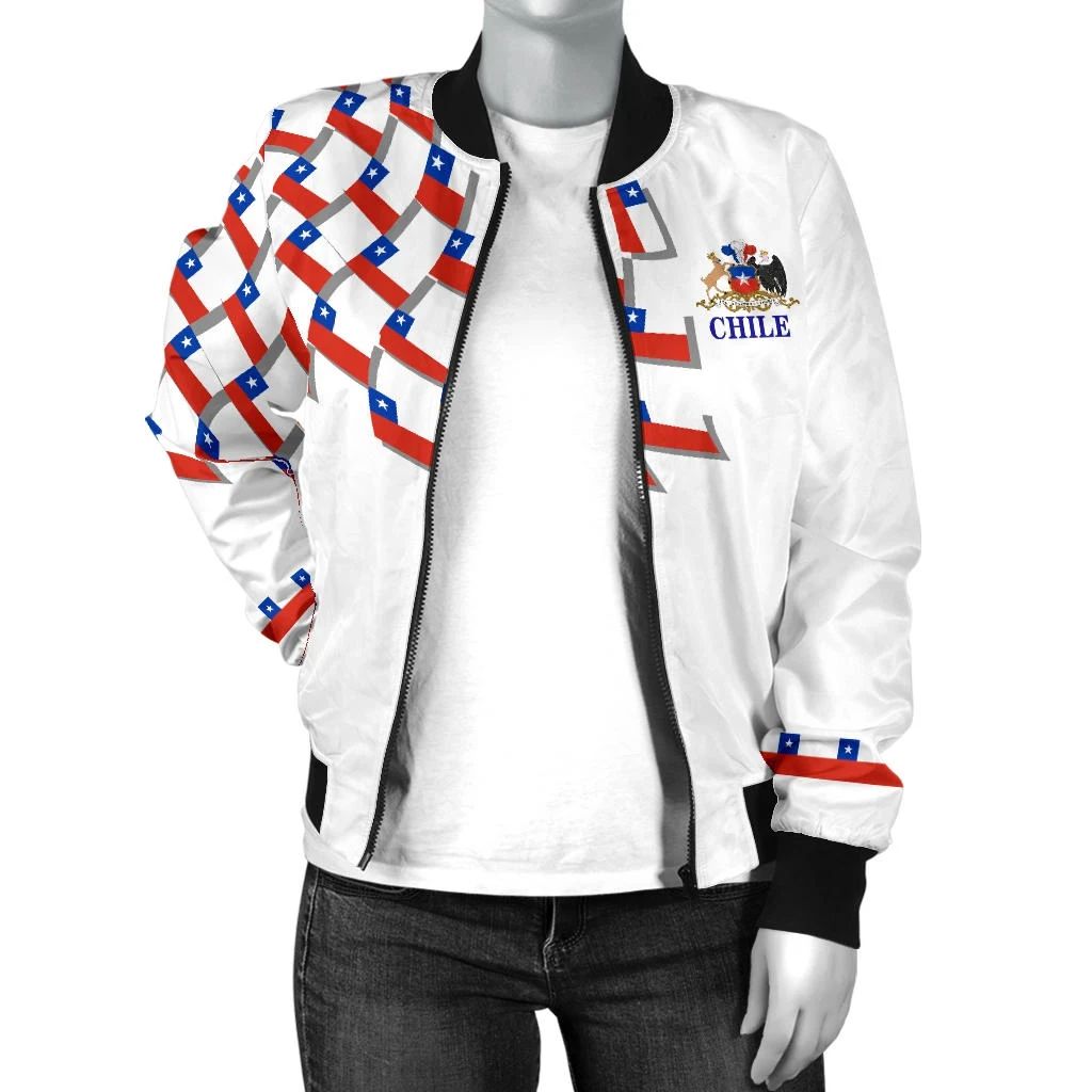 Chile Women's Bomber Jacket - Home RLT7 - Wonder Print Shop