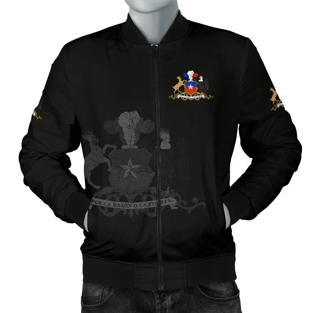 Chile Men's Bomber Jacket RLT7 - Wonder Print Shop