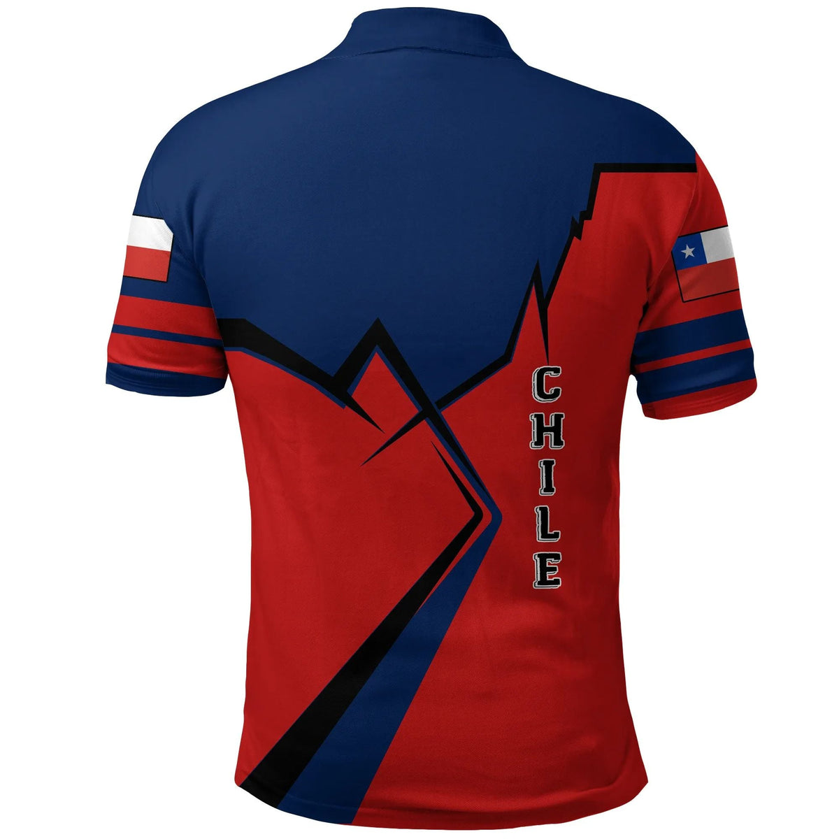 Chile Polo Shirt Lightning RLT7 - Wonder Print Shop