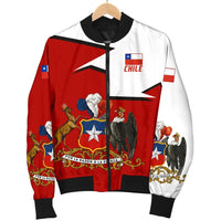 Chile Men's Bomber Jacket Special Coat of Arms RLT7 - Wonder Print Shop