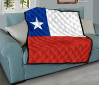 Chile Flag Premium Quilt RLT7 - Wonder Print Shop