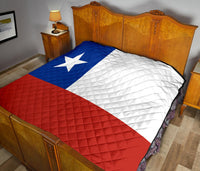 Chile Flag Premium Quilt RLT7 - Wonder Print Shop
