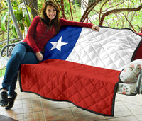 Chile Flag Premium Quilt RLT7 - Wonder Print Shop