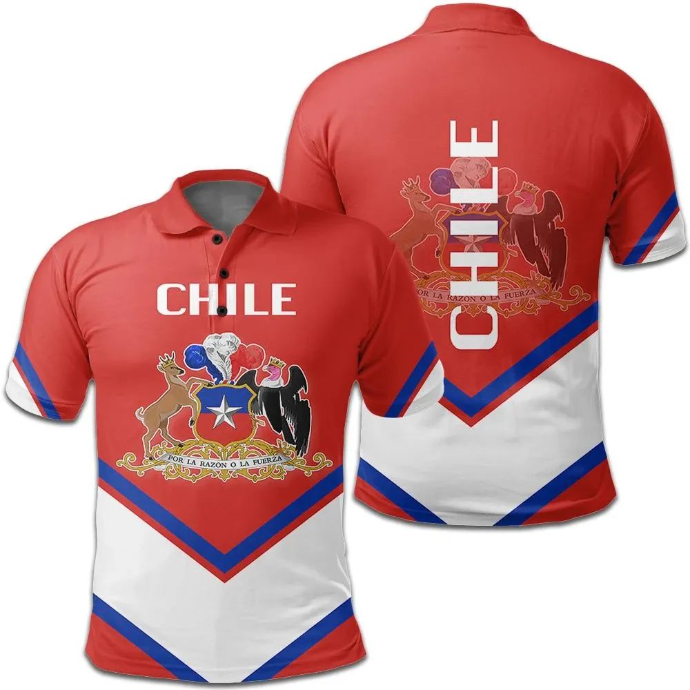 chile-coat-of-arms-polo-lucian-style