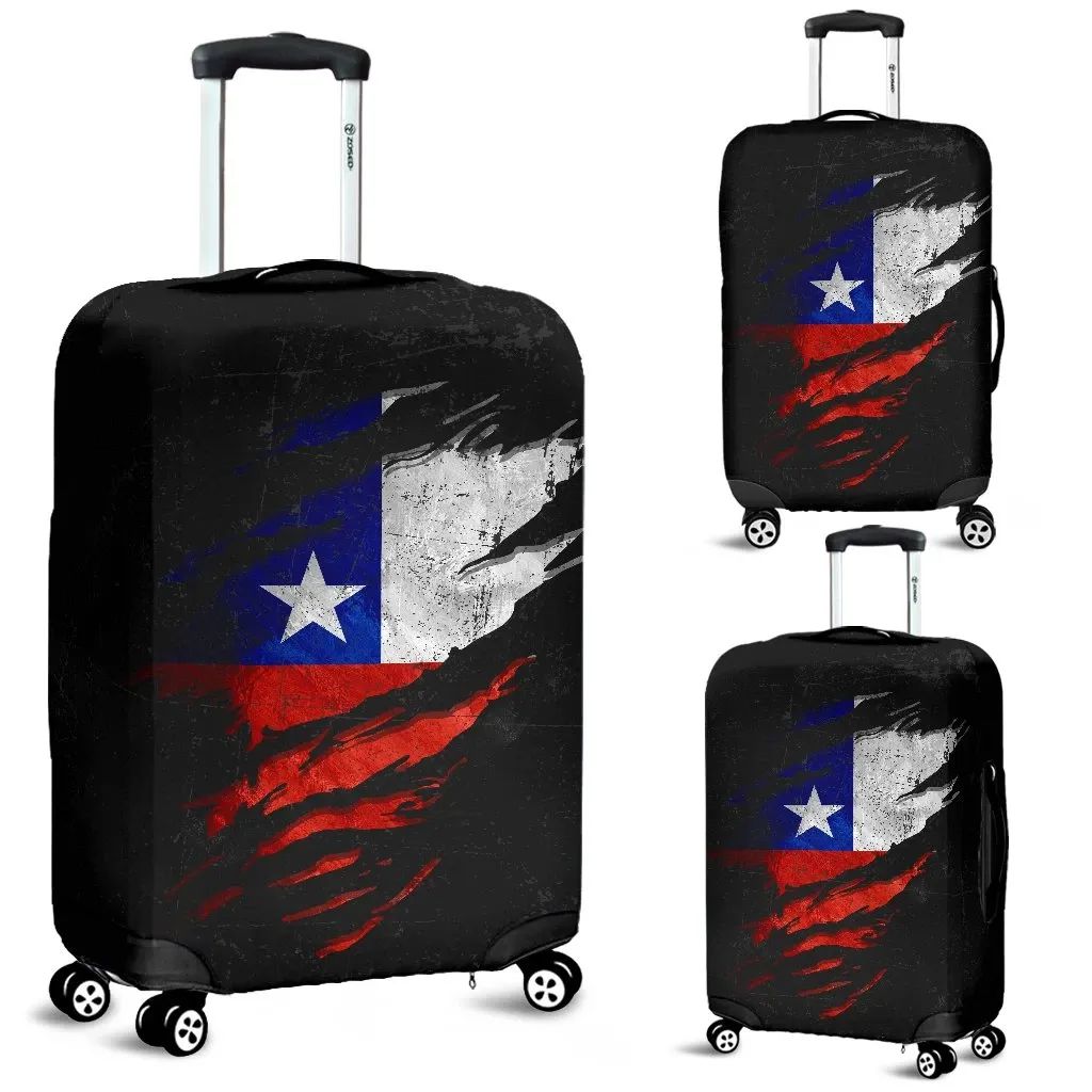 Chile in Me Luggage Covers - Special Grunge Style RLT7 - Wonder Print Shop