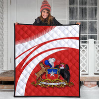 Chile Coat Of Arms Premium Quilt Cricket RLT7 - Wonder Print Shop