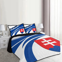 Slovakia Coat Of Arms Quilt Bed Set Cricket RLT13 - Wonder Print Shop