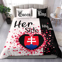 Slovakia Bedding Set Couple King/Queen Her Side/His Side RLT13 - Wonder Print Shop