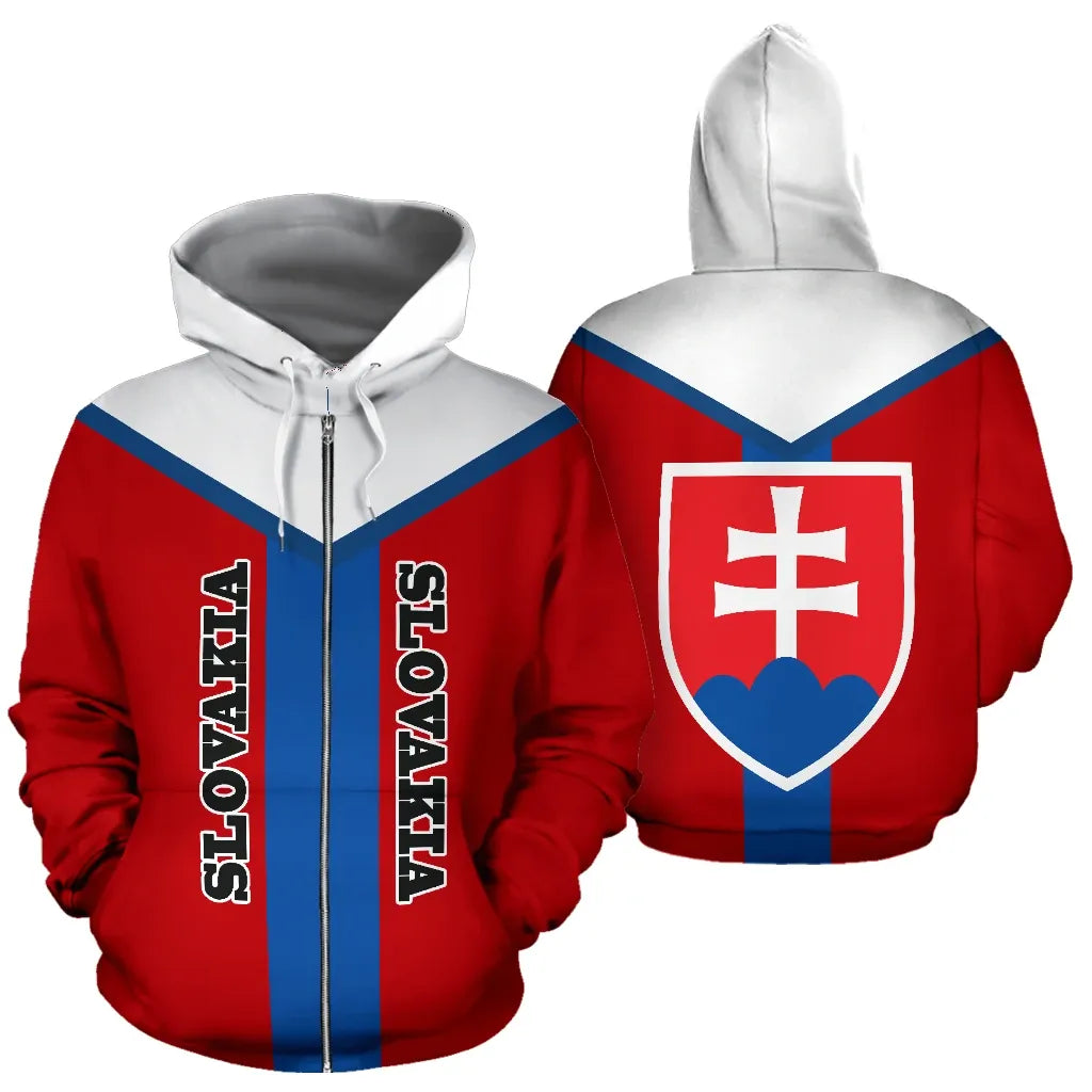 Slovakia Is My Homeland Zipper Hoodie RLT13 - Wonder Print Shop