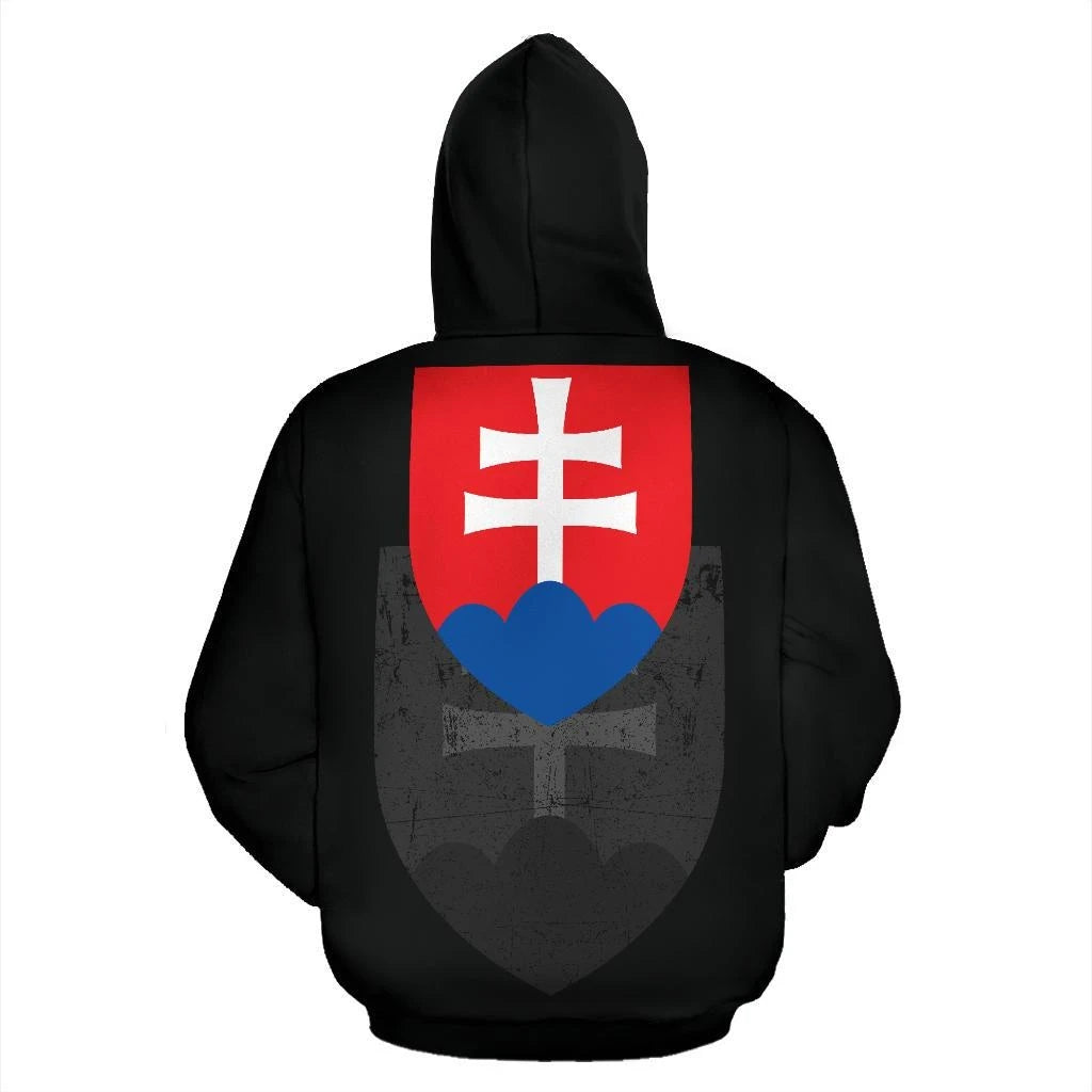 Slovakia Zipper Hoodie RLT13 - Wonder Print Shop