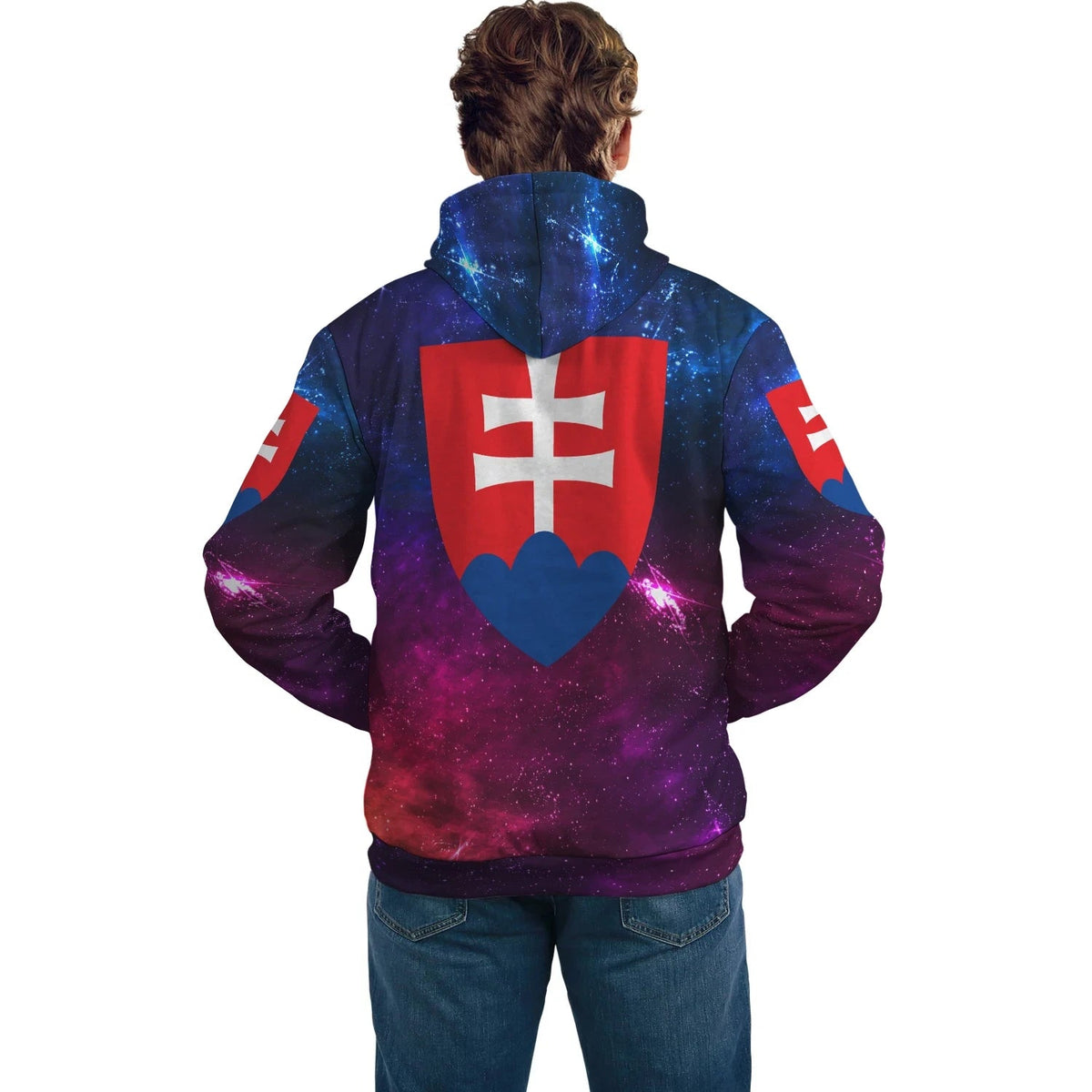 Slovakia Hoodie Galaxy RLT13 - Wonder Print Shop