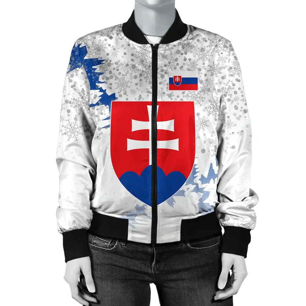 slovakia-christmas-coat-of-arms-women-bomber-jacket-x-style